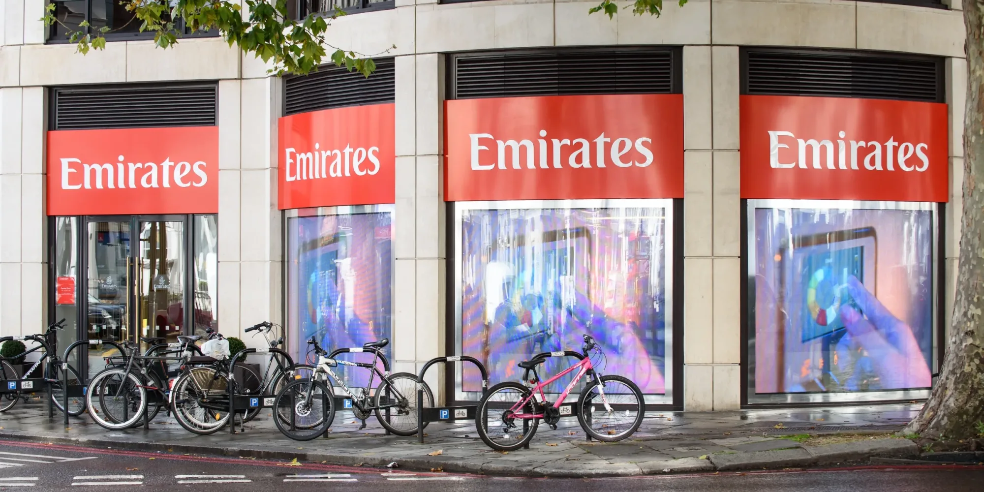 The Emirates’ London Travel Store is located on Cromwell Road in London’s South Kensington.