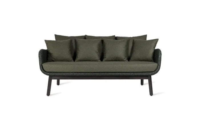 Alex lounge sofa dark wood