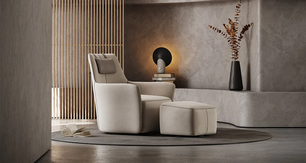 Alexander armchair is a contemporary upholstered armchair and is suitable for hospitality and contract spaces.