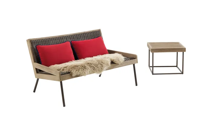 Allaperto Mountain Etwick 2 Seater Sofa with Allaperto Mountain Etwick Coffee Table