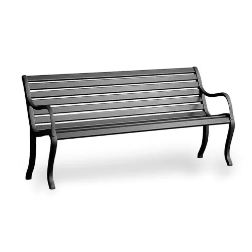 Outside bench fast Black